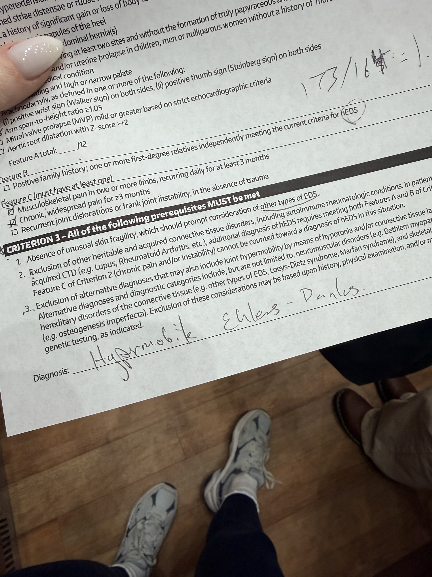 My hEDS Diagnosis